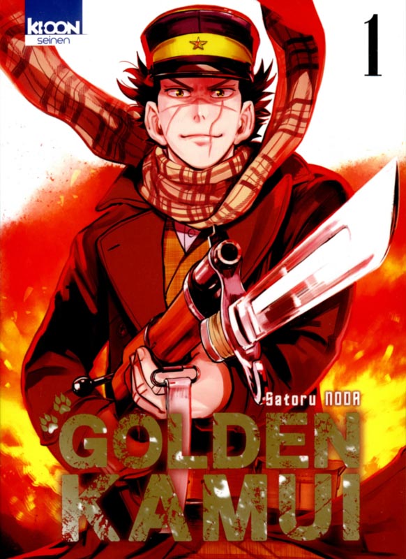  Golden Kamui T1, manga chez Ki-oon de Noda