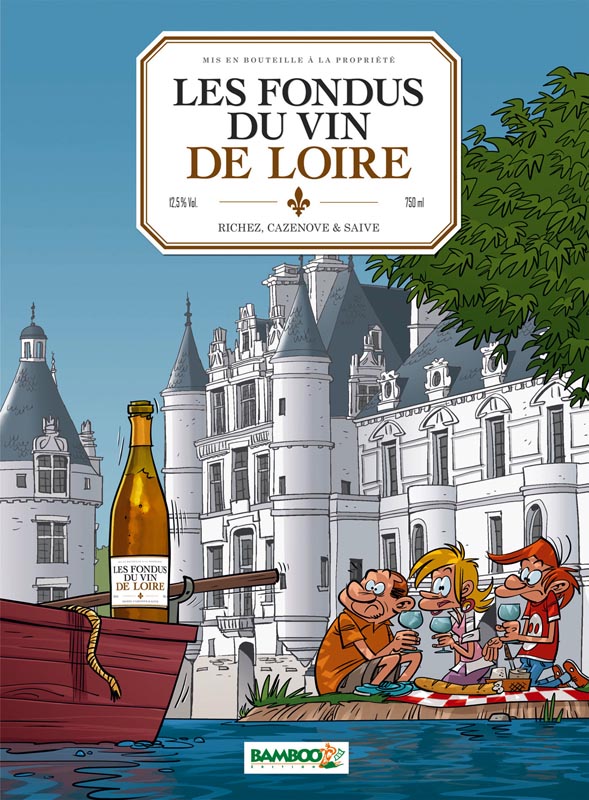 Les Fondus du vin T7 : Vins de Loire (0), bd chez Bamboo de Cazenove, Richez, Saive, Lunven