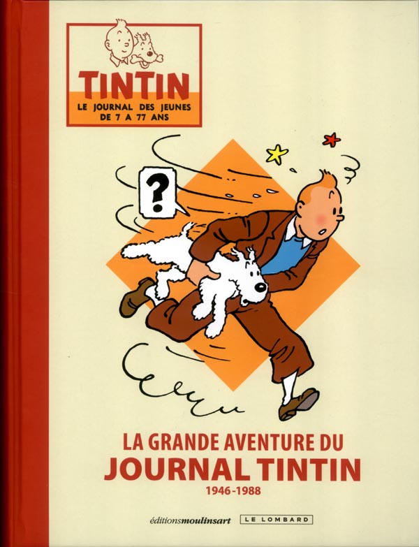 La Grande aventure du journal Tintin T1, bd chez Le Lombard de Collectif