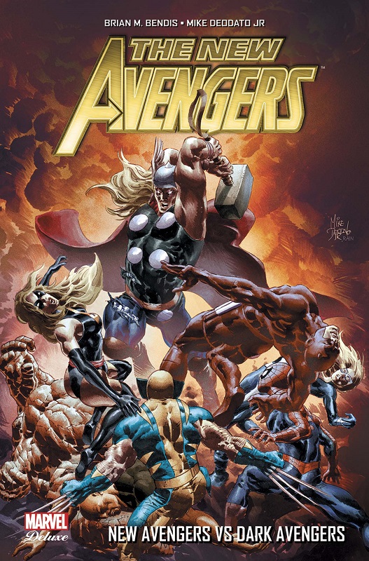 The New Avengers (vol.2) T2 : New Avengers vs Dark Avengers (0), comics chez Panini Comics de Bendis, Adams, Deodato Jr, Conrad, Mounts, Beredo