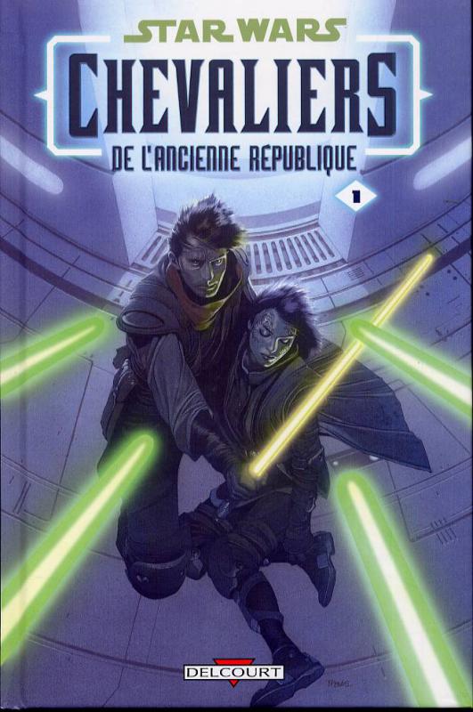  Star Wars (revue) – Chevaliers de l'ancienne république, T1 : Il y a bien longtemps... (0), comics chez Delcourt de Jackson Miller, Foreman, Ching, Atiyeh