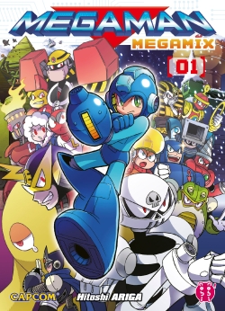  Megaman Megamix T1, manga chez Nobi Nobi! de Ariga