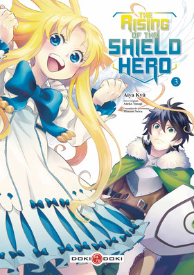  The rising of the shield hero T3, manga chez Bamboo de Aneko, Kyu