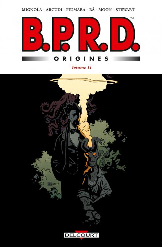  B.P.R.D. - Origines T2 : 1948 / Vampire (0), comics chez Delcourt de Ba, Mignola, Arcudi, Moon, Fiumara, Stewart