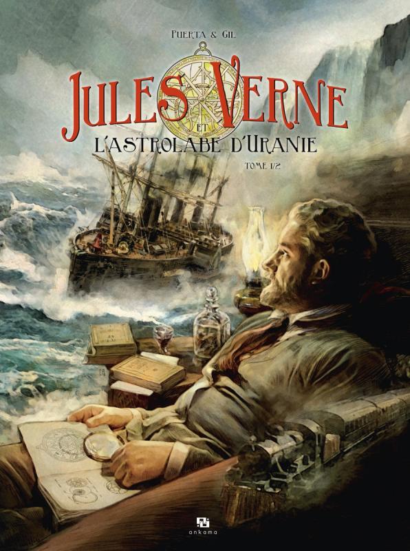  Jules Verne  T1 : L'Astrolabe d'Uranie (0), bd chez Ankama de Gil, Puerta