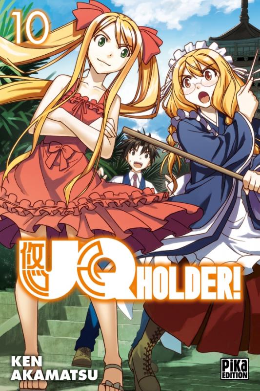  UQ Holder! T10, manga chez Pika de Akamatsu