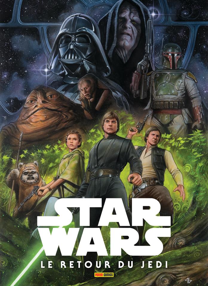 Star Wars - Le Retour du Jedi, comics chez Panini Comics de Goodwin, Palmer, Sienkiewicz, Garzon, Williamson, Sotomayor, Granov