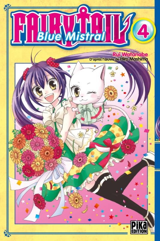 Fairy tail - Blue mistral – Edition Pika, T4, manga chez Pika de Mashima, Watanabe