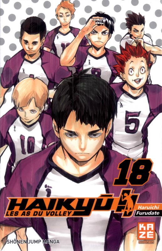  Haikyû, les as du volley T18, manga chez Kazé manga de Furudate