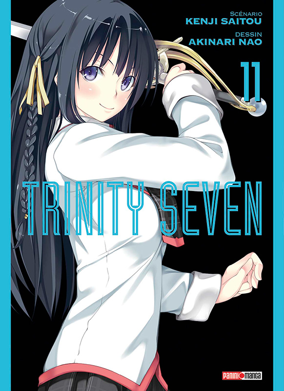  Trinity seven T11, manga chez Panini Comics de Nao, Saitô