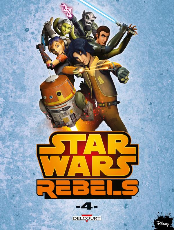  Star Wars Rebels T4, comics chez Delcourt de Fisher, Romling, Molesworth