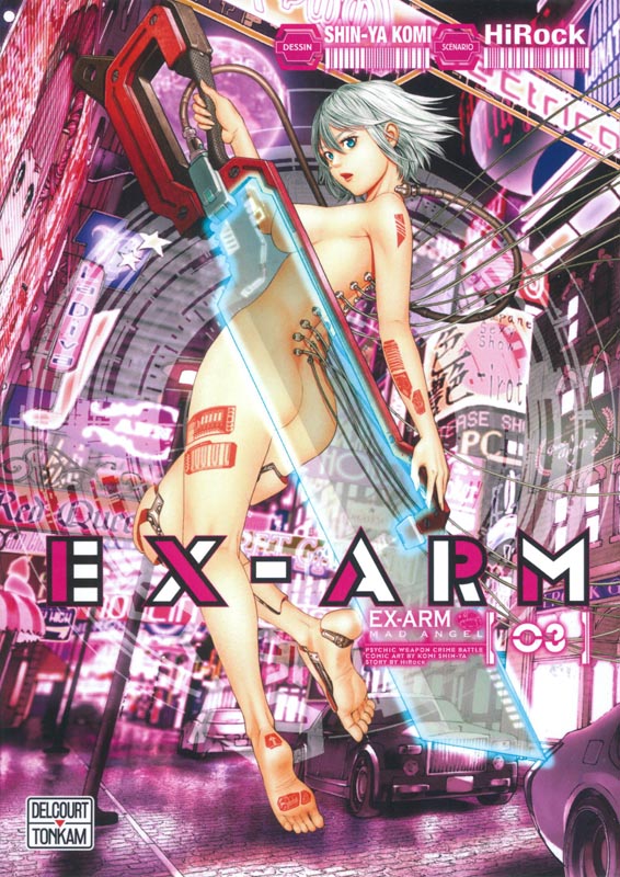  Ex-Arm T3, manga chez Tonkam de Hirock, Komi