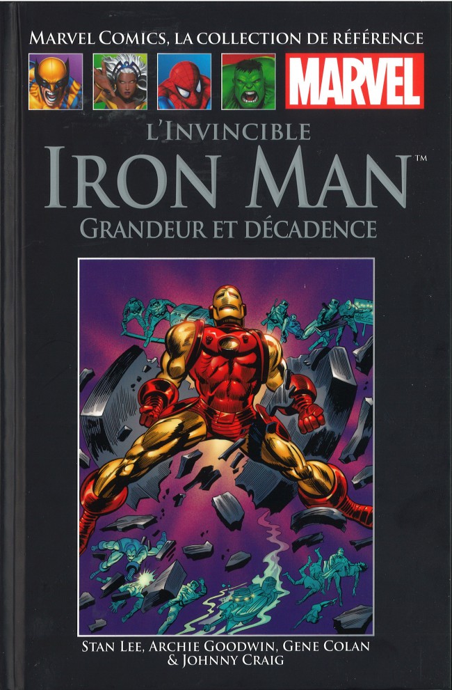  Marvel Comics, la collection de référence – Classic, T5 : L'invincible Iron Man - Grandeur et décadence (0), comics chez Hachette de Goodwin, Lee, Colan, Craig, Collectif