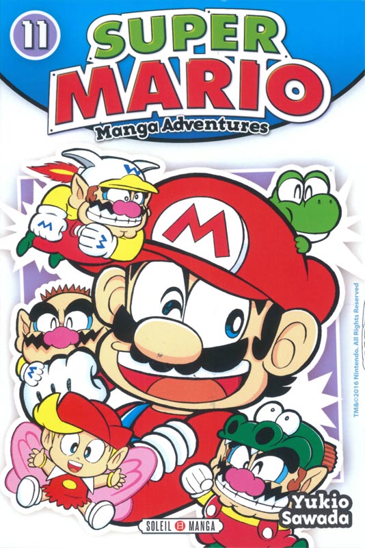  Super Mario T11, manga chez Soleil de Sawada