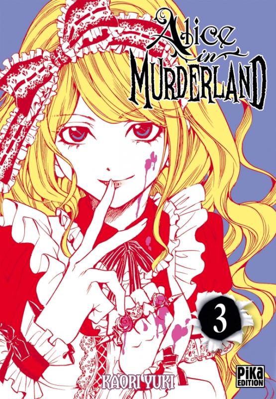  Alice in murderland T3, manga chez Pika de Yuki
