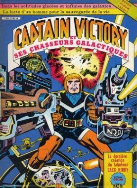  Captain Victory T1 : et les Chasseurs Galactiques (0), comics chez Artima de Kirby, Royer