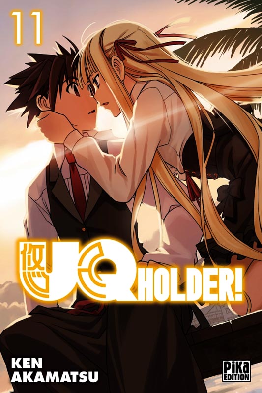  UQ Holder! T11, manga chez Pika de Akamatsu