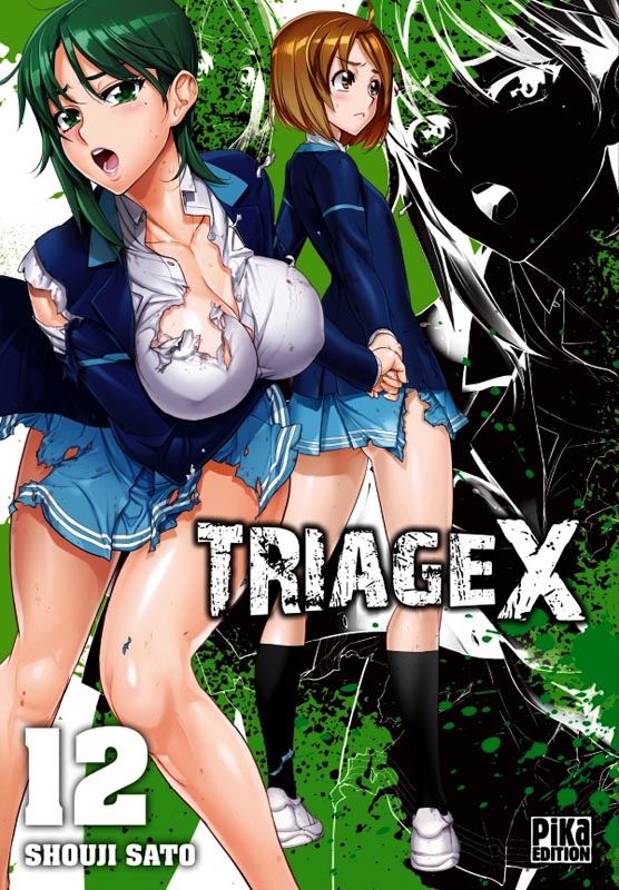  Triage X T12, manga chez Pika de Sato
