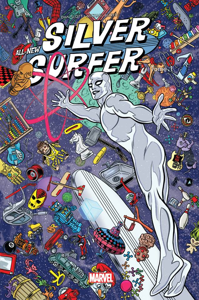  All-New Silver Surfer T1 : Citoyen de la Terre (0), comics chez Panini Comics de Slott, Allred, Allred