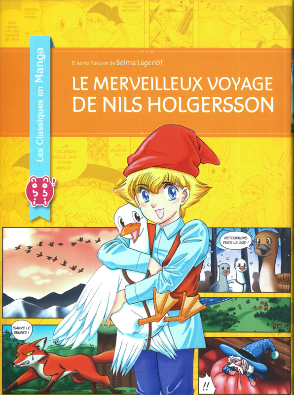 Le merveilleux voyage de Nils Holgersson, manga chez Nobi Nobi! de Lagerloff, Ichikawa