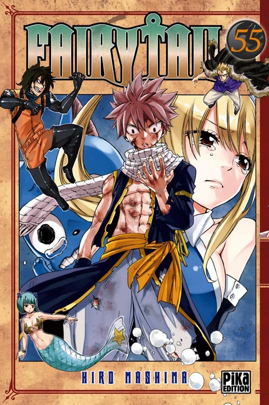  Fairy Tail T55, manga chez Pika de Mashima