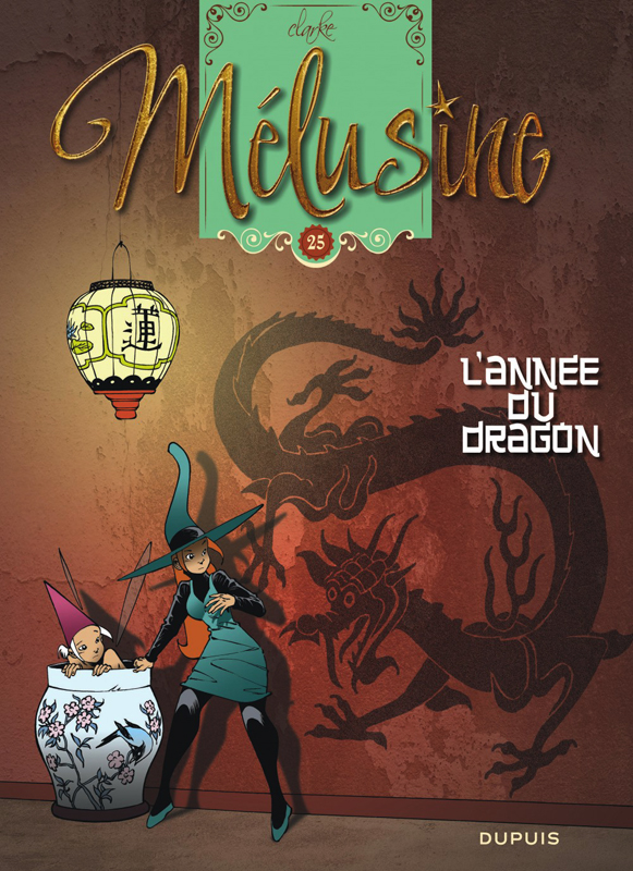  Mélusine T25 : L'année du dragon (0), bd chez Dupuis de Clarke, Cerise