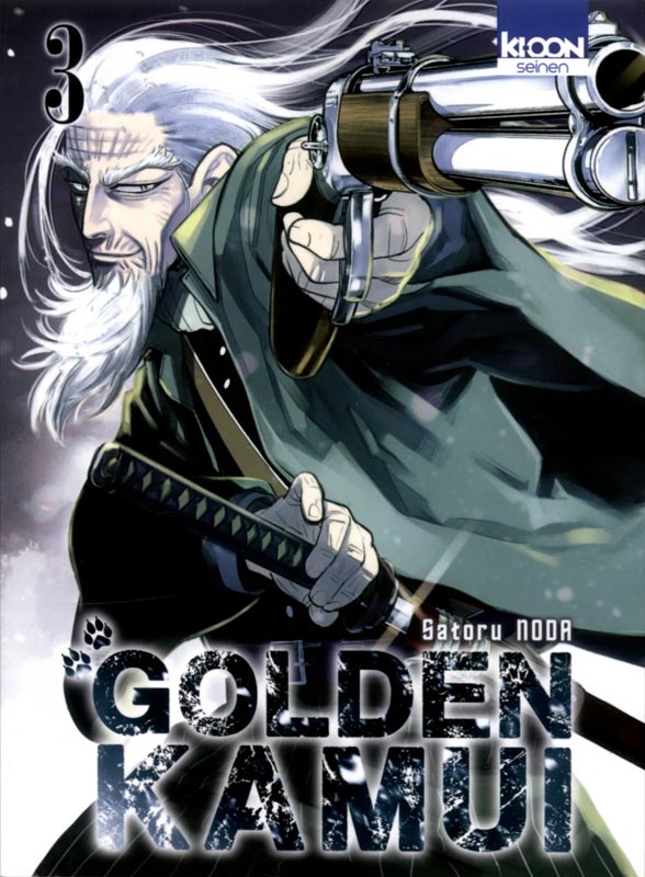  Golden Kamui T3, manga chez Ki-oon de Noda