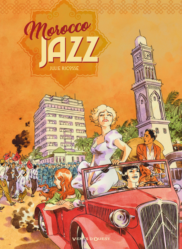 Morocco Jazz, bd chez Vents d'Ouest de Ricossé