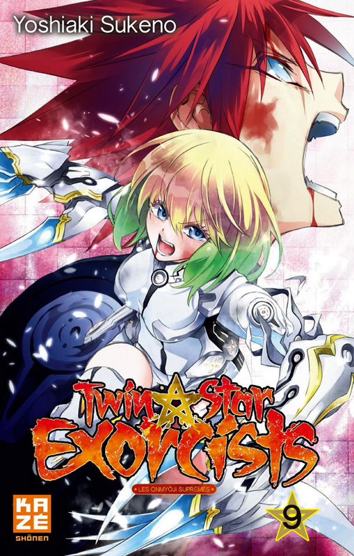  Twin star exorcists T9, manga chez Kazé manga de Sukeno