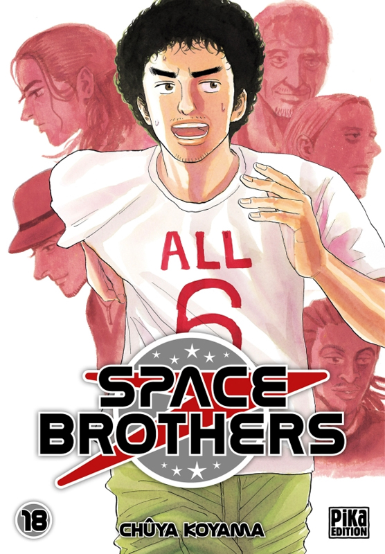  Space brothers T18, manga chez Pika de Koyama
