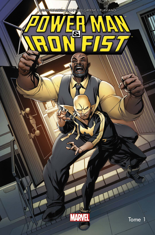  Power Man & Iron Fist T1 : Les héros sont dans la place (0), comics chez Panini Comics de Walker, Flaviano, Greene, Rauch, Loughridge, Mckone