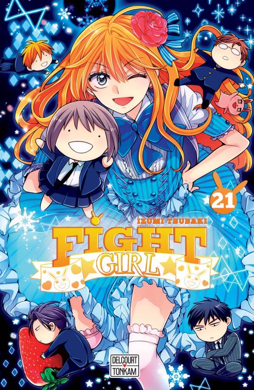  Fight girl T21, manga chez Delcourt Tonkam de Tsubaki
