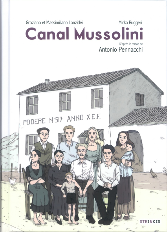 Canal Mussolini, bd chez Steinkis de Lanzidei, Pennachi, Lanzidei, Ruggeri