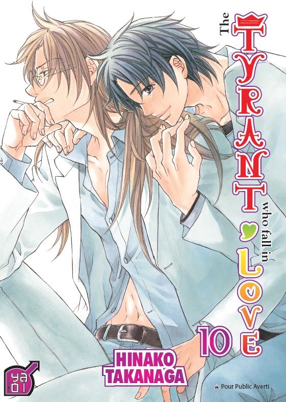 The tyrant who fall in love T10, manga chez Taïfu comics de Takanaga