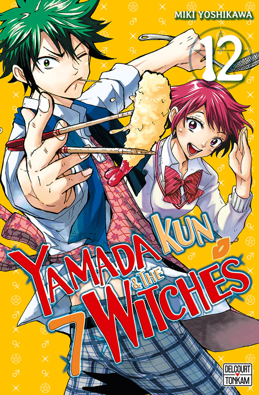  Yamada kun & the 7 witches T12, manga chez Delcourt Tonkam de Yoshikawa