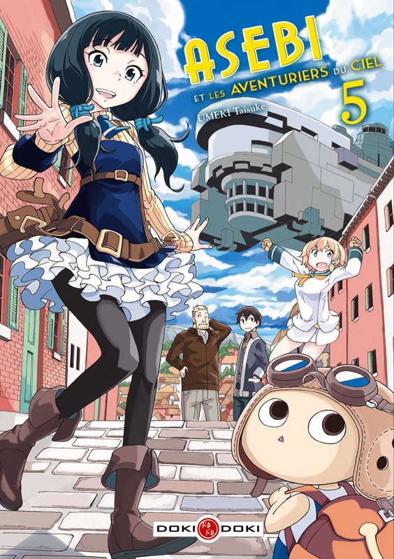  Asebi et les aventuriers du ciel  T5, manga chez Bamboo de Umeki