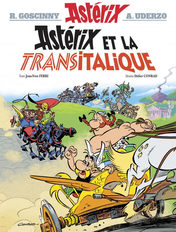 Astérix T37 : Astérix et la Transitalique (0), bd chez Albert René de Ferri, Conrad, Mébarki