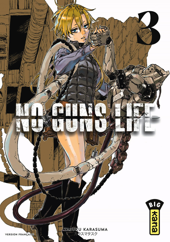  No guns life T3, manga chez Kana de Karasuma