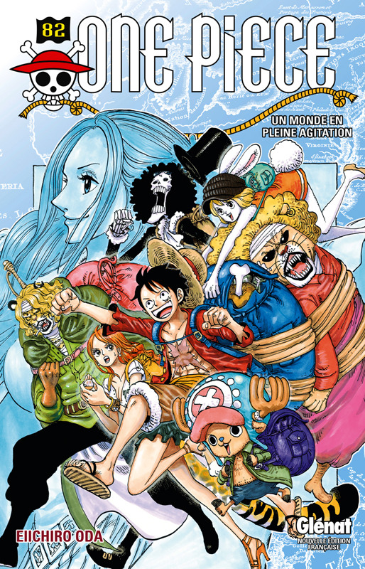  One Piece T82 : Un monde en pleine agitation (0), manga chez Glénat de Oda