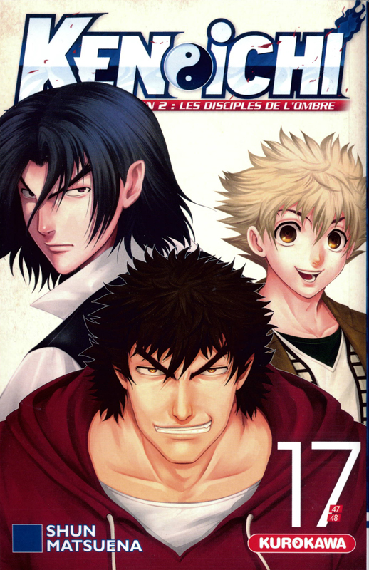  Ken-Ichi – Les disciples de l'ombre 2, T17, manga chez Kurokawa de Matsuena