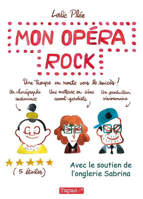 Mon opéra rock, bd chez Delcourt de Plée