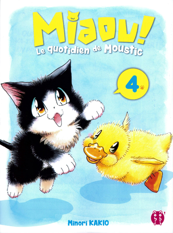  Miaou ! Le quotidien de Moustic T4, manga chez Nobi Nobi! de Kakio