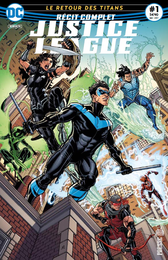  Récit Complet Justice League T1 : Le retour des titans (0), comics chez Urban Comics de Abnett, Booth, Dalhouse, Bradshaw