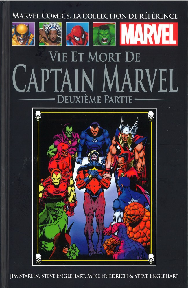  Marvel Comics, la collection de référence – Classic, T23 : Vie et mort de Captain Marvel - 2ème partie (0), comics chez Hachette de Englehart, Starlin, Collectif