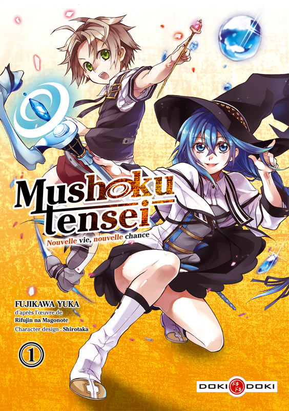  Mushoku tensei T1, manga chez Bamboo de Rifujin na magonote, Fujikawa