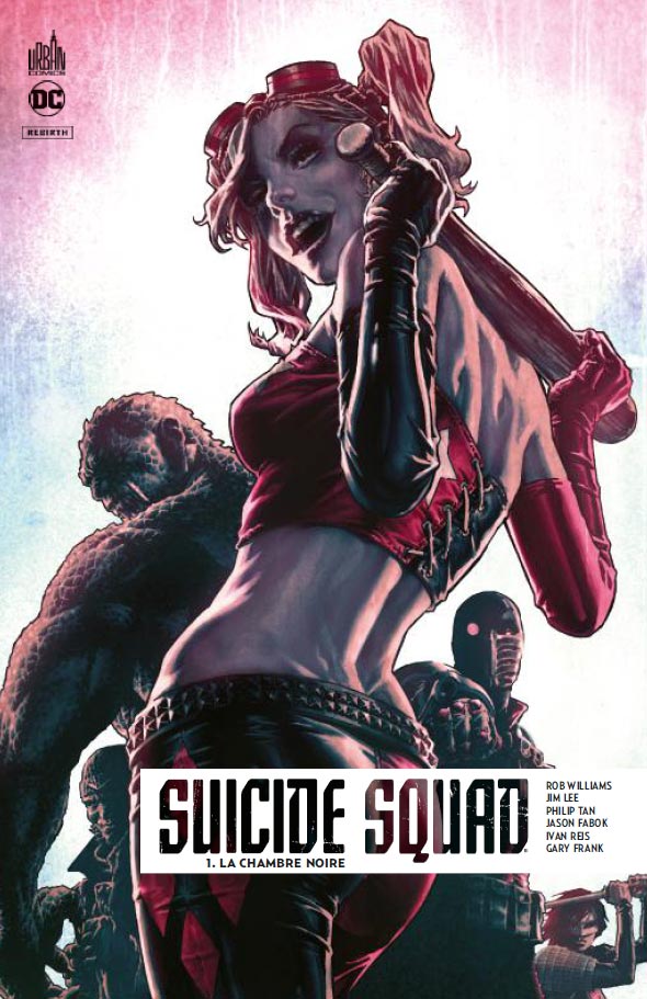 Suicide Squad Rebirth T1 : La chambre noire (0), comics chez Urban Comics de Williams, Fabok, Galloway, Reis, Frank, Tan, Lee, Santos, Anderson, Hi-fi colour, Sinclair, Maiolo, Bermejo