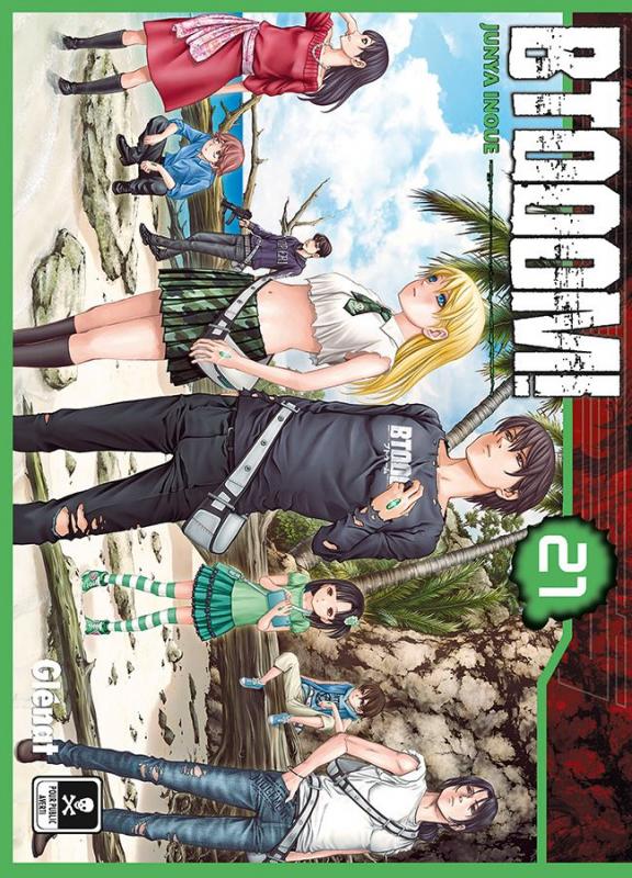  Btooom !  T21, manga chez Glénat de Inoue