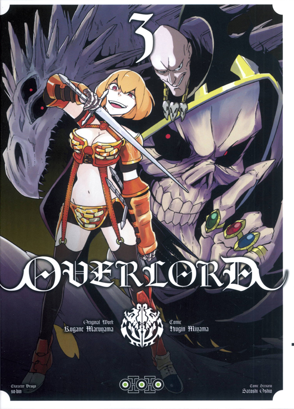  Overlord T3, manga chez Ototo de Maruyama, Miyama