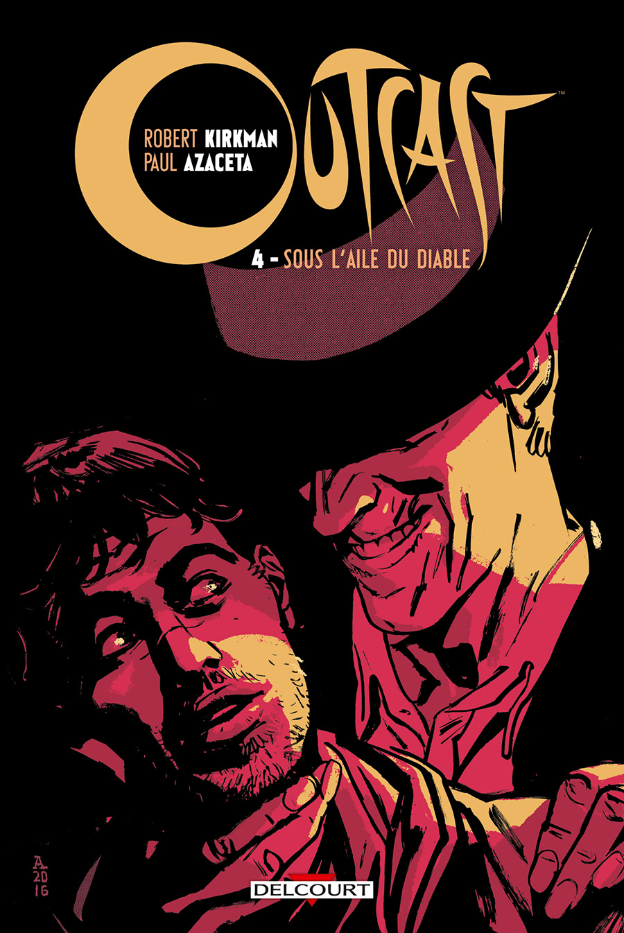  Outcast T4 : Sous l'aile du diable (0), comics chez Delcourt de Kirkman, Azaceta, Breitweiser