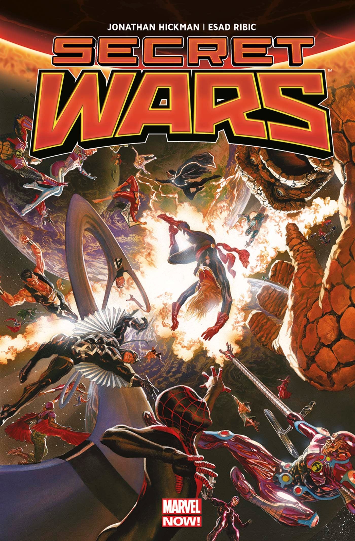 Secret Wars, comics chez Panini Comics de Hickman, Ribic, Svorcina, Ross